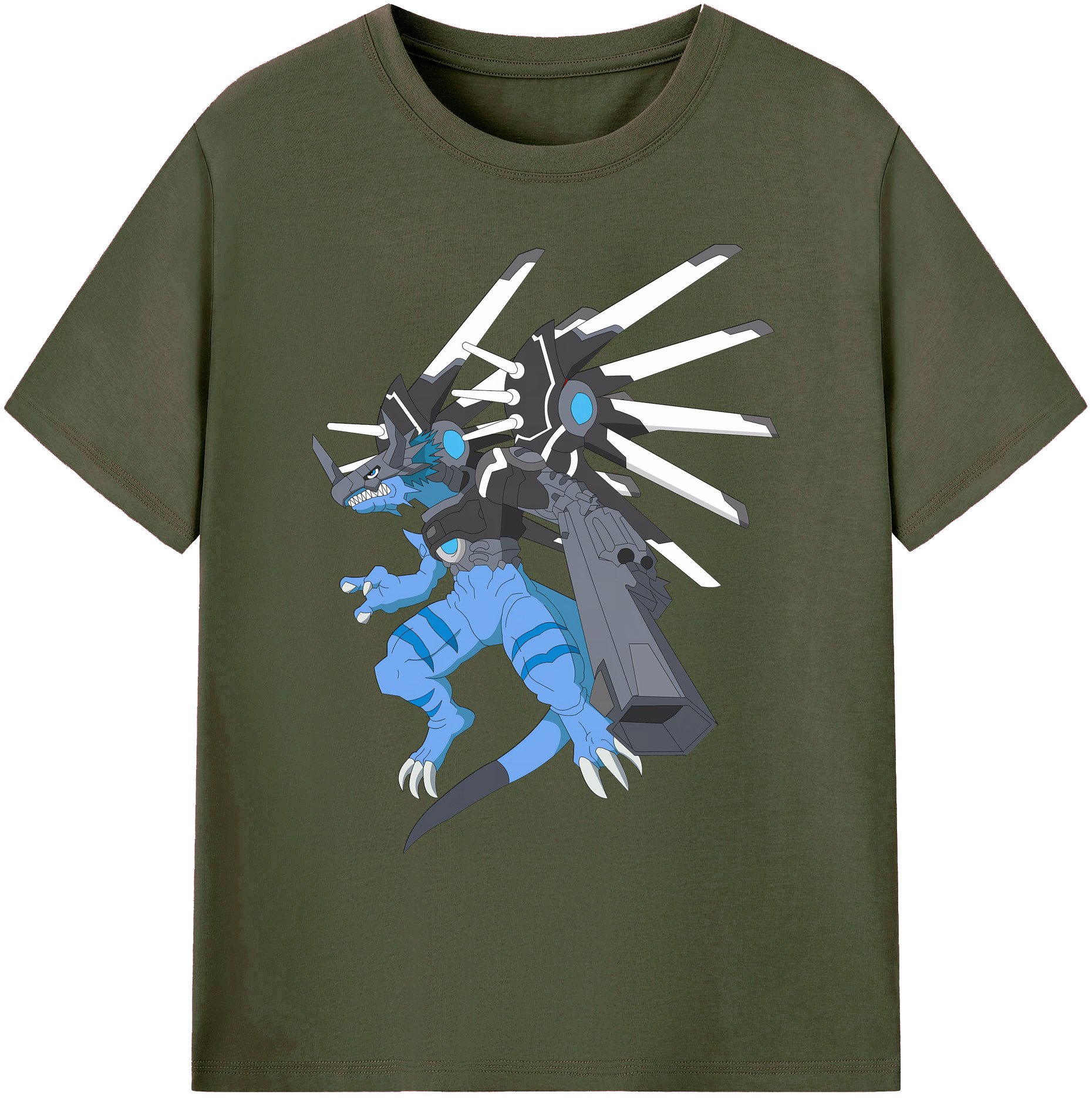 （画像用） Digimon デジタルモンスター/デジモン 綿100％ メンズ半袖Tシャツ｜肌触りやわらか＆通気性